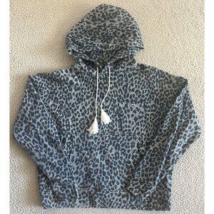 The Upside Hoodie Animal Print Sweatshirt Blue White Australia Made